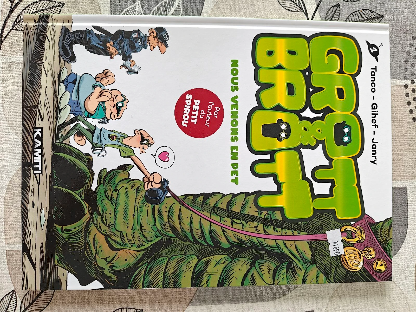 Bd grott et brott tome 1 nous venons en pet